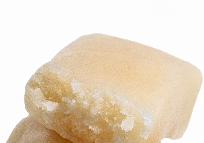 Résine CBD Sticky Peach Piatella Premium — texture crémeuse élastique, arôme pêche sucrée et florale